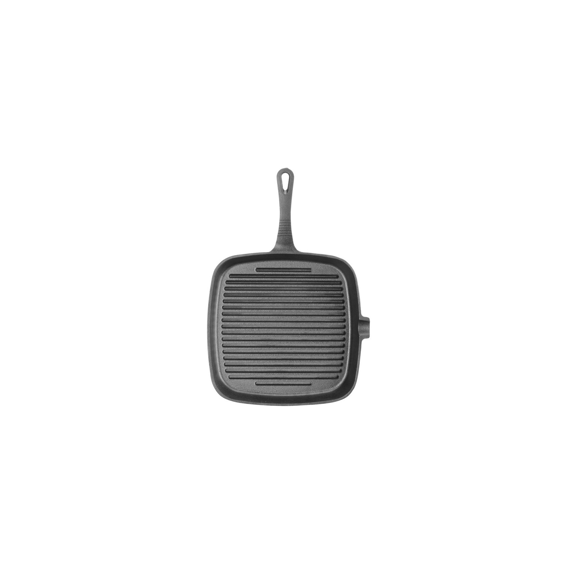 Gusseisen-Grillpfanne, 230x230x(H)25mm Gusseisen-Grillpfanne, 230x230x(H)25mm