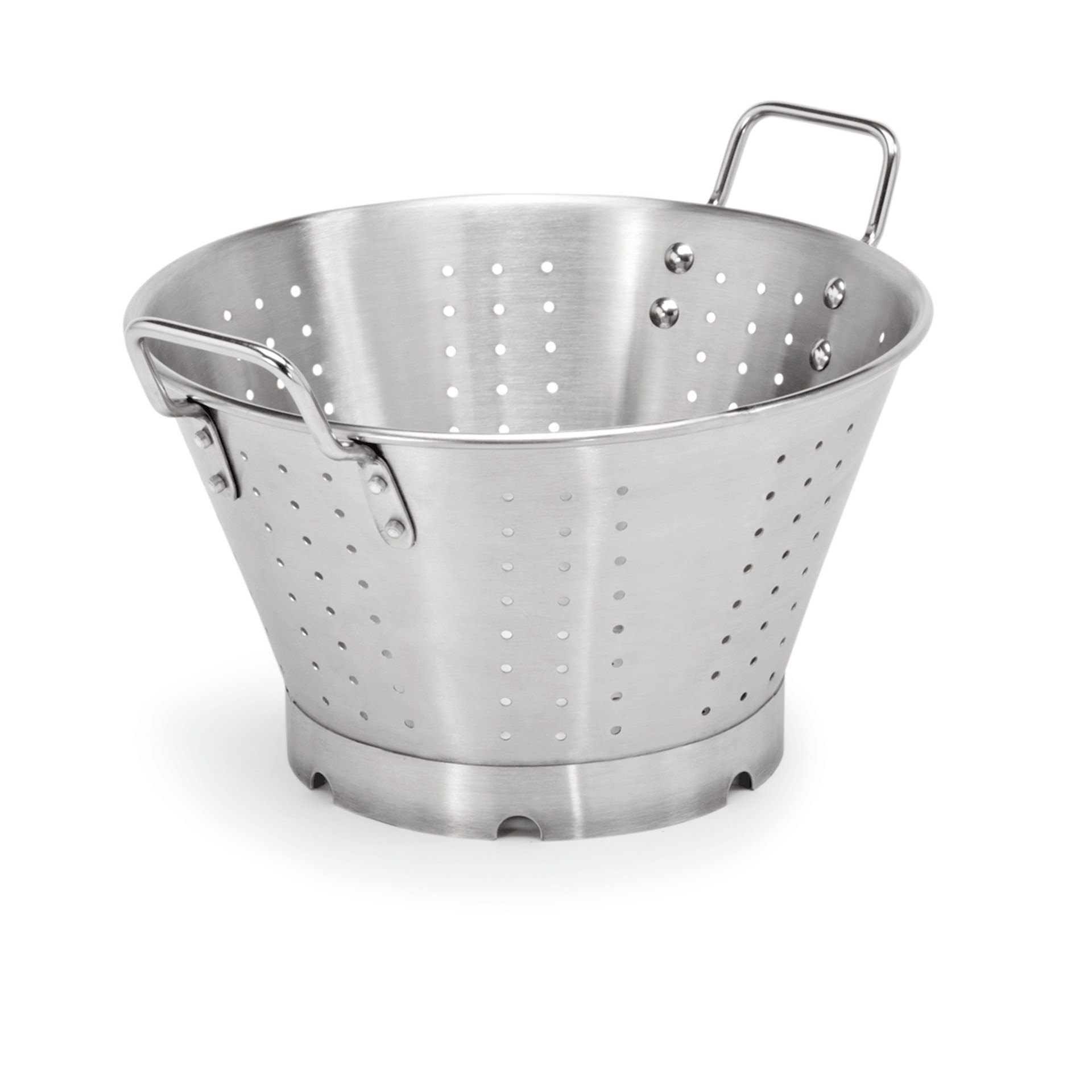 Seiher, Ø 60 cm, Perforierung Ø 5 mm, Chromnickelstahl