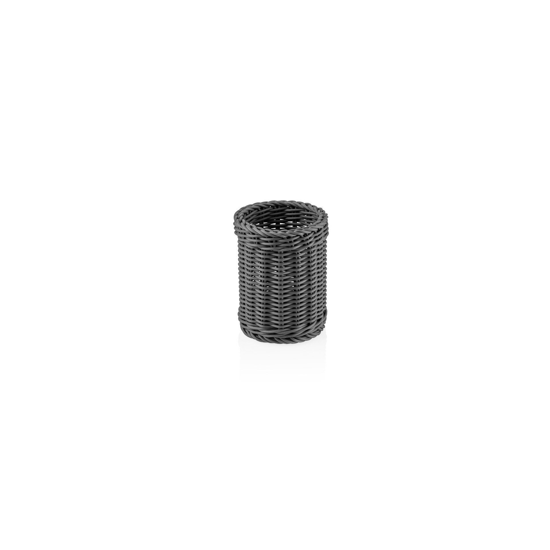 Besteckkorb Ø 12 cm, (H) 15 cm, grau