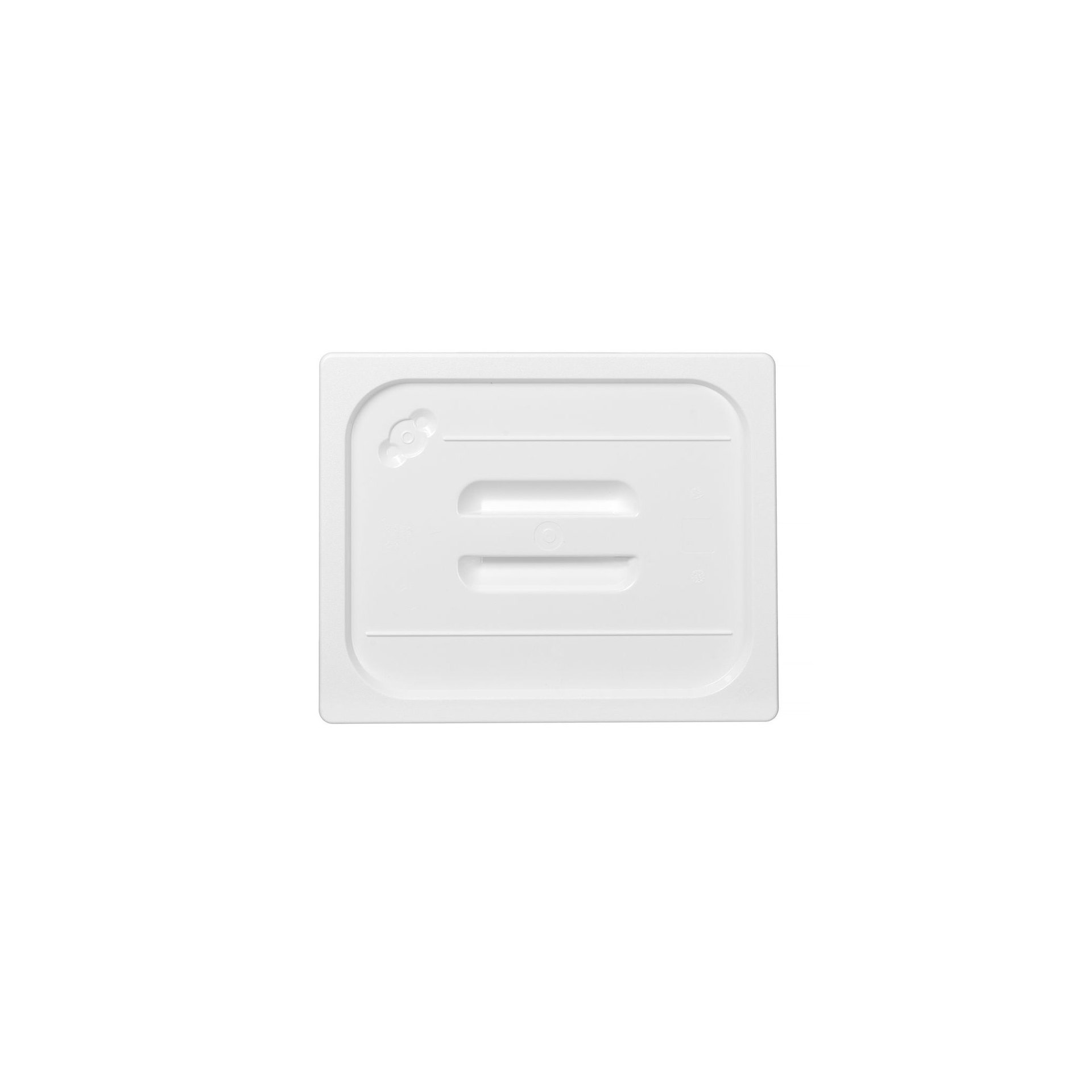 Gastronorm Deckel, GN 1/2, Weiß, 265x325mm Gastronorm Deckel, GN 1/2, Weiß, 265x325mm