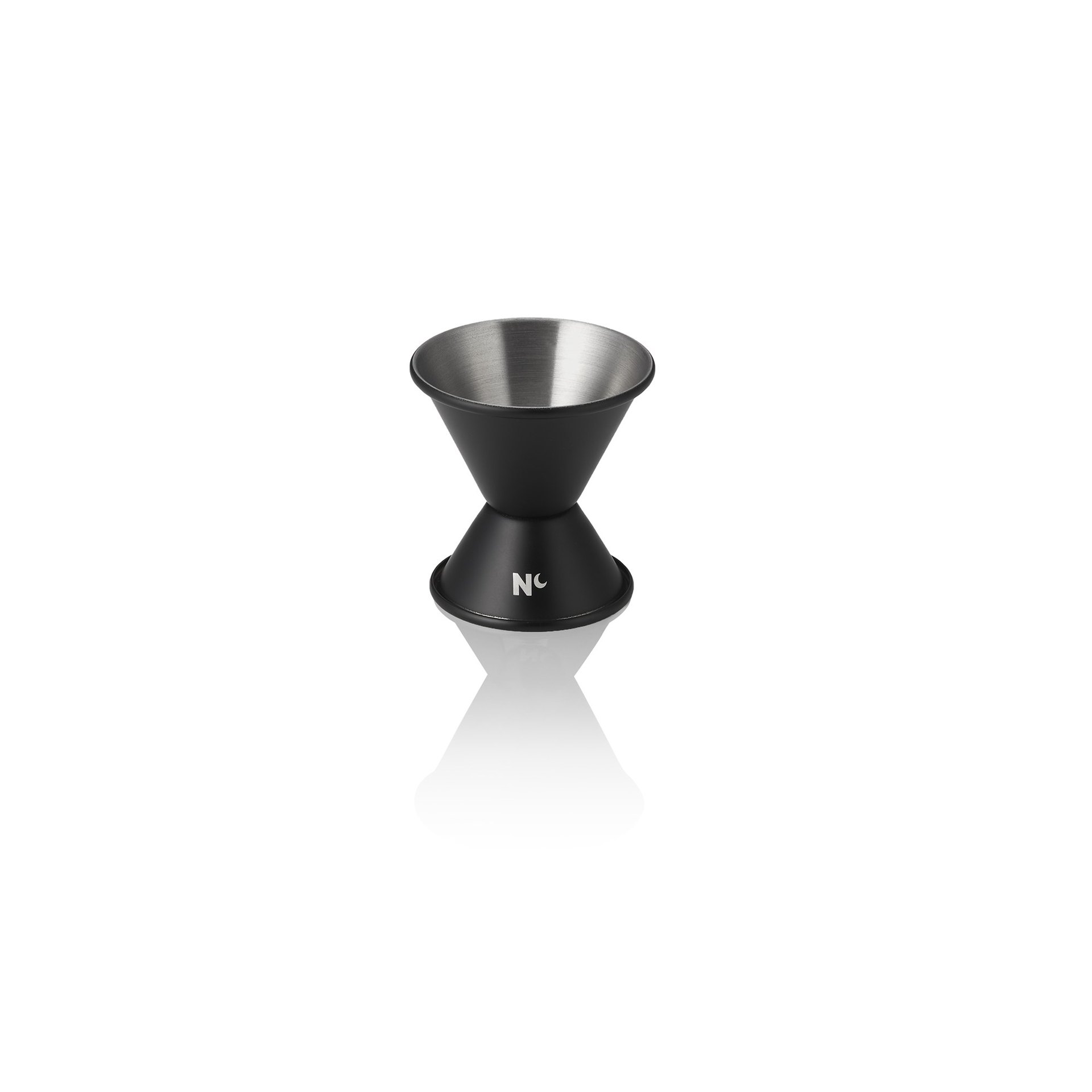 Jigger NOCTURN, 2/4 cl, Ø 4,5 cm, Höhe 6 cm, schwarz matt Jigger NOCTURN, 2/4 cl, Ø 4,5 cm, Höhe 6 cm, schwarz matt