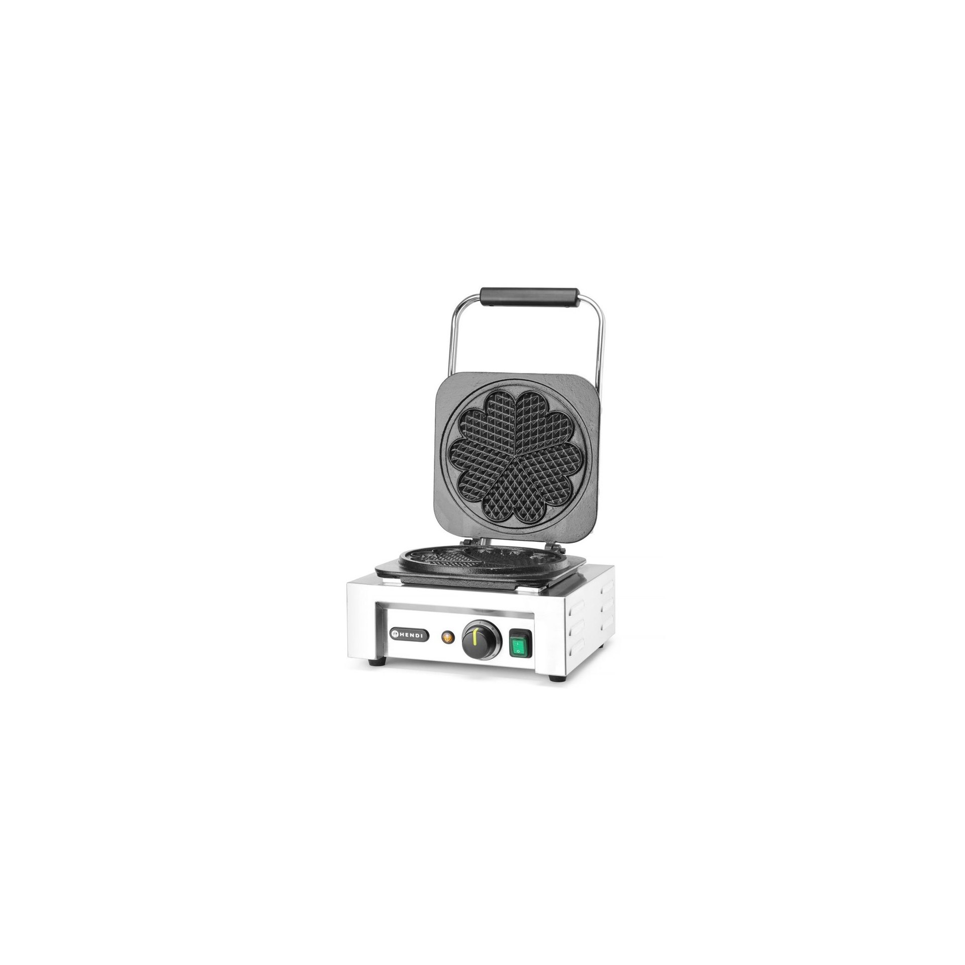 Waffeleisen 'Herz', 230V/2200W, 330x543x(H)251mm