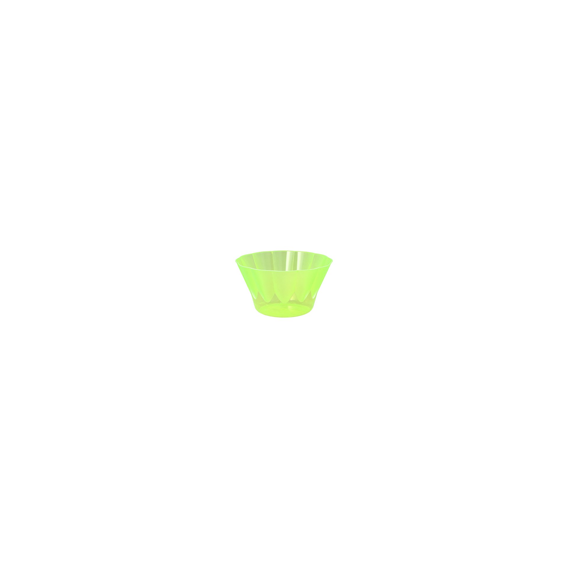 Eis- und Dessertschalen, PS rund 300 ml Ø 11 cm · 6,5 cm grün Eis- und Dessertschalen, PS rund 300 ml Ø 11 cm · 6,5 cm grün