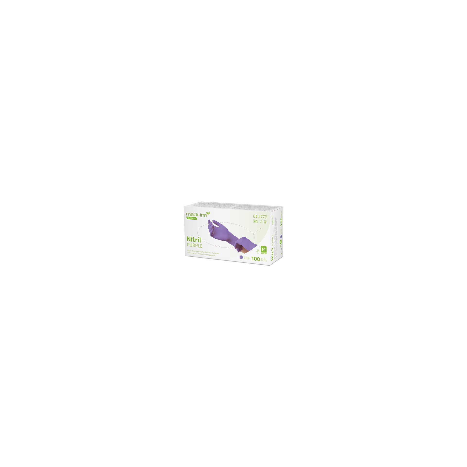 "Medi-Inn Classic" Handschuhe, Nitril puderfrei lila "Nitril Purple" Größe: M "Medi-Inn Classic" Handschuhe, Nitril puderfrei lila "Nitril Purple" Größe: M