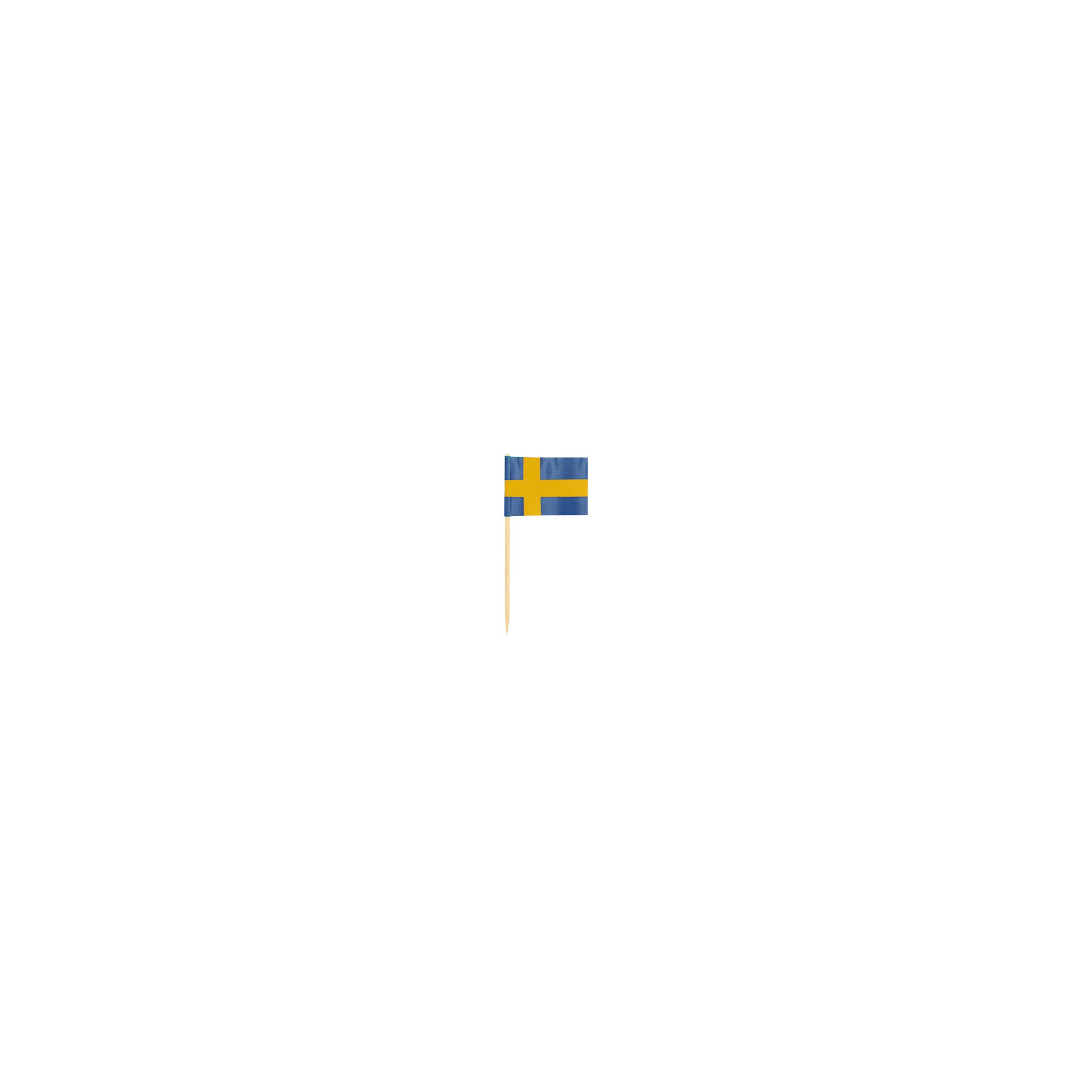 Deko-Picker 8 cm "Sweden"
