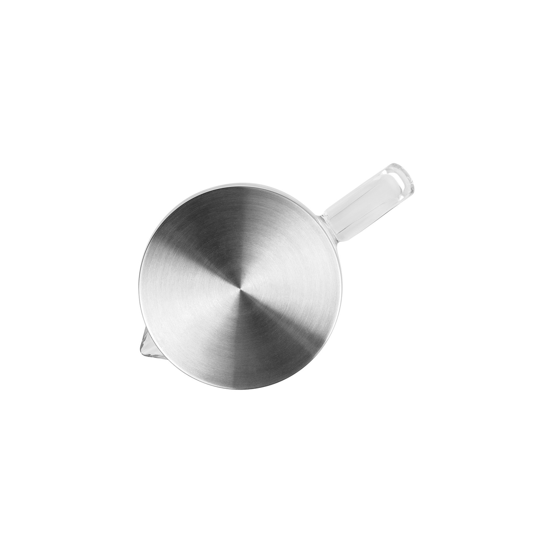 Karaffe, 1,5 ltr., Ø 10,5 cm, Borosilikatglas, Edelstahl, Silikon