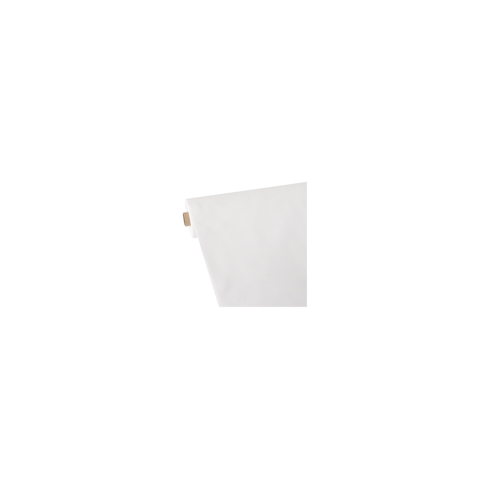 Tischdecke, stoffähnlich, Vlies "soft selection plus" 40 m x 1,18 m weiss