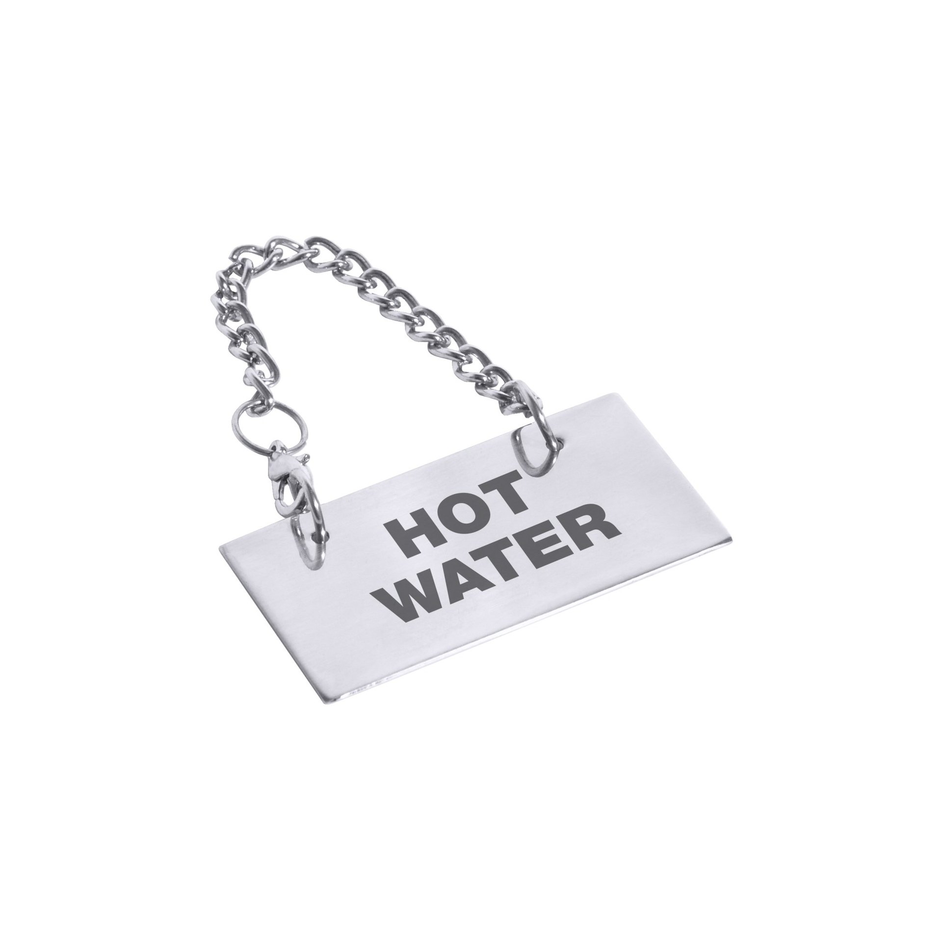 Schild für Kannen HOT WATER
