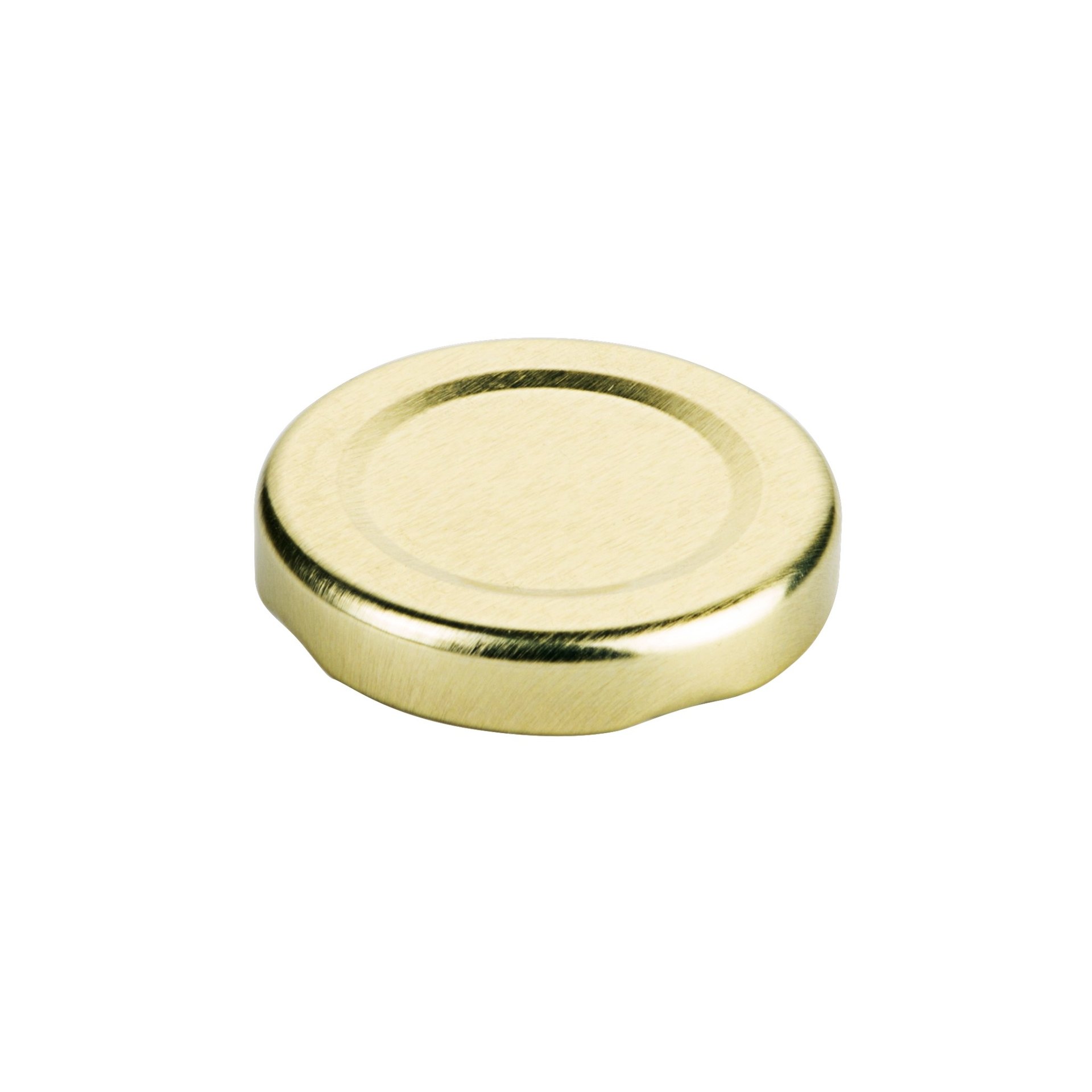 Marmeladenglas, goldfarben