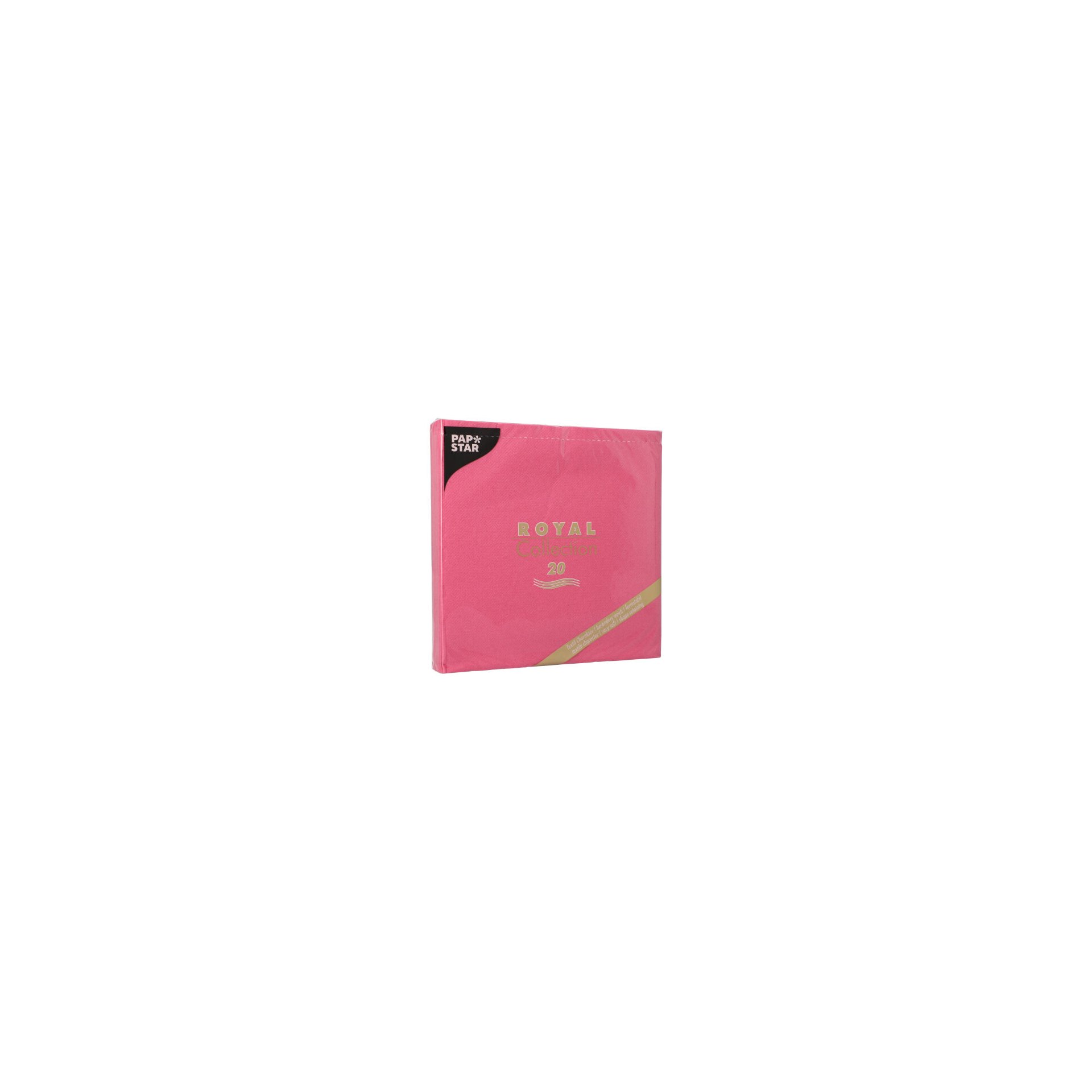 Servietten "ROYAL Collection" 1/4-Falz 40 cm x 40 cm fuchsia