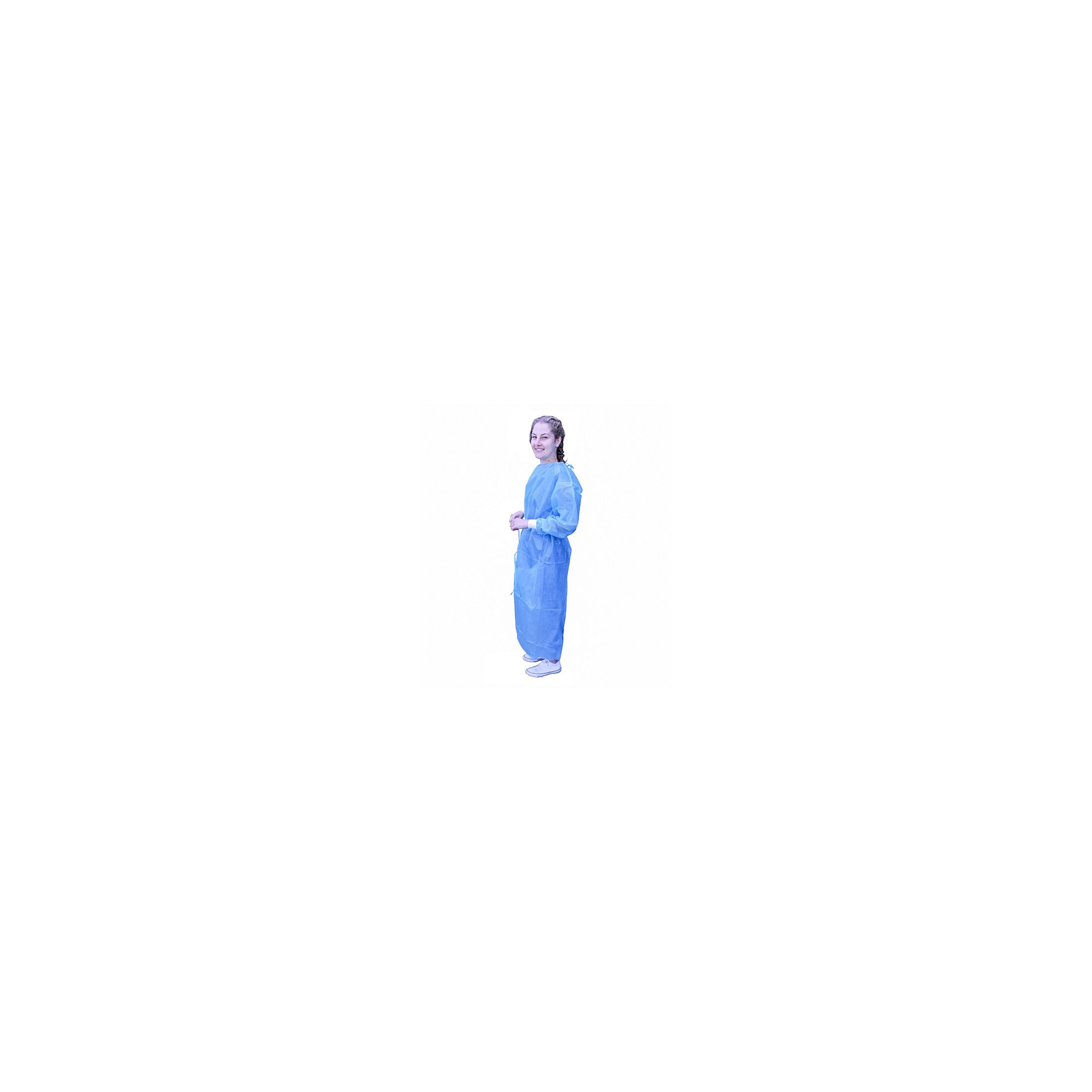 "Medi-Inn" Schutzkittel 139 cm x 139 cm blau "Medi-Inn" Schutzkittel 139 cm x 139 cm blau