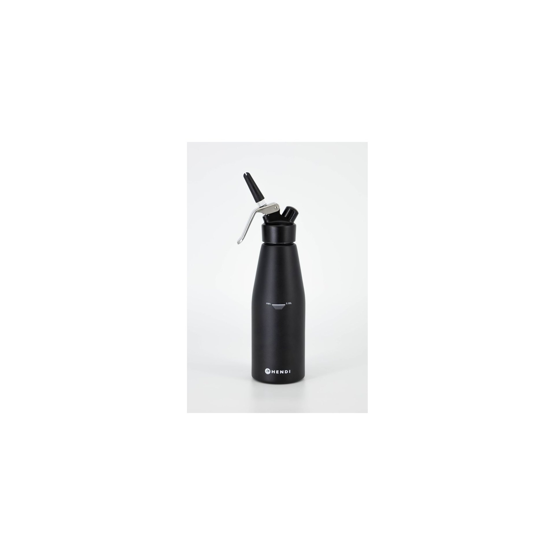 Sahnespender, schwarz, Kitchen Line, 0,95L, Schwarz, ⌀95x(H)320mm Sahnespender, schwarz, Kitchen Line, 0,95L, Schwarz, ⌀95x(H)320mm