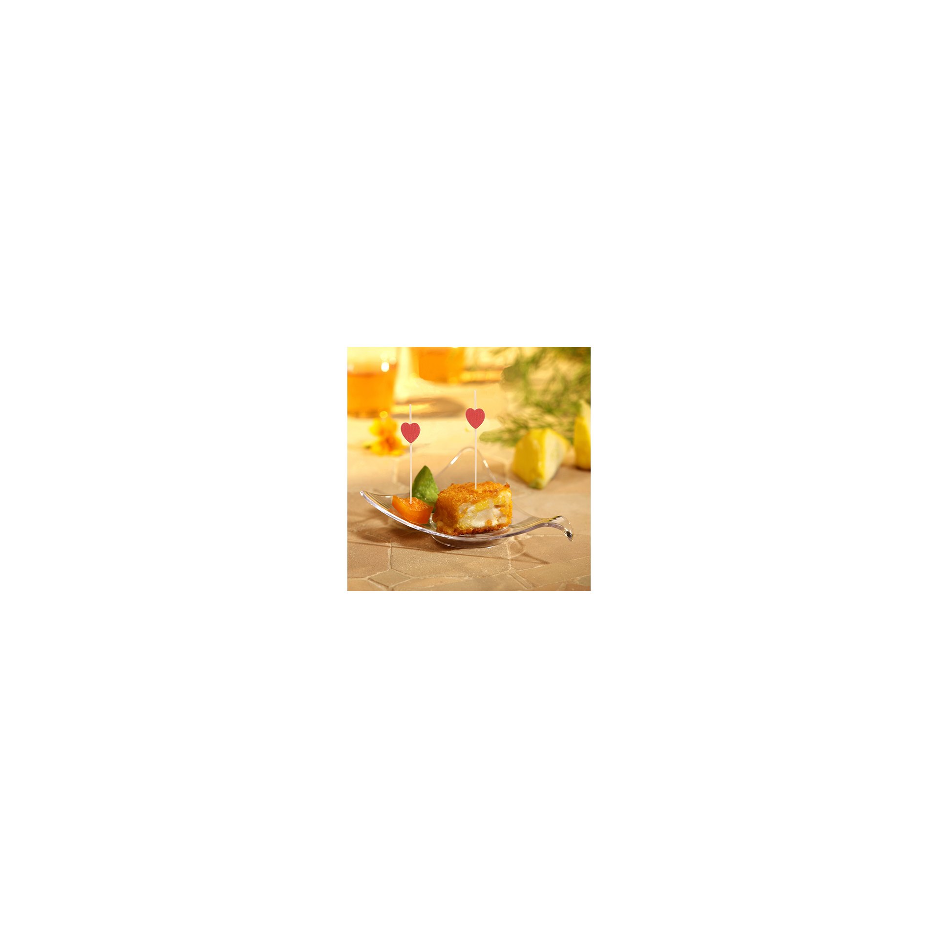 Fingerfood - Picker 7 cm "Heart" Fingerfood - Picker 7 cm "Heart"