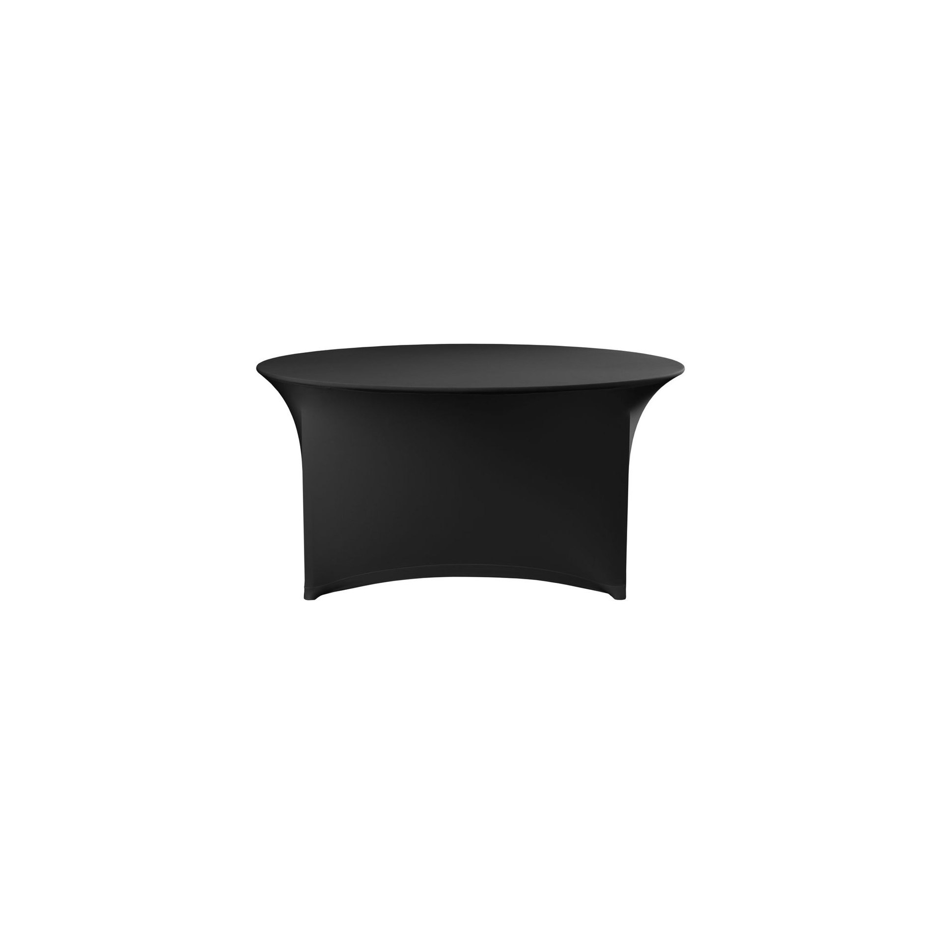 Tischdecke, rund, 810996, Schwarz, ⌀1500x(H)760mm Tischdecke, rund, 810996, Schwarz, ⌀1500x(H)760mm