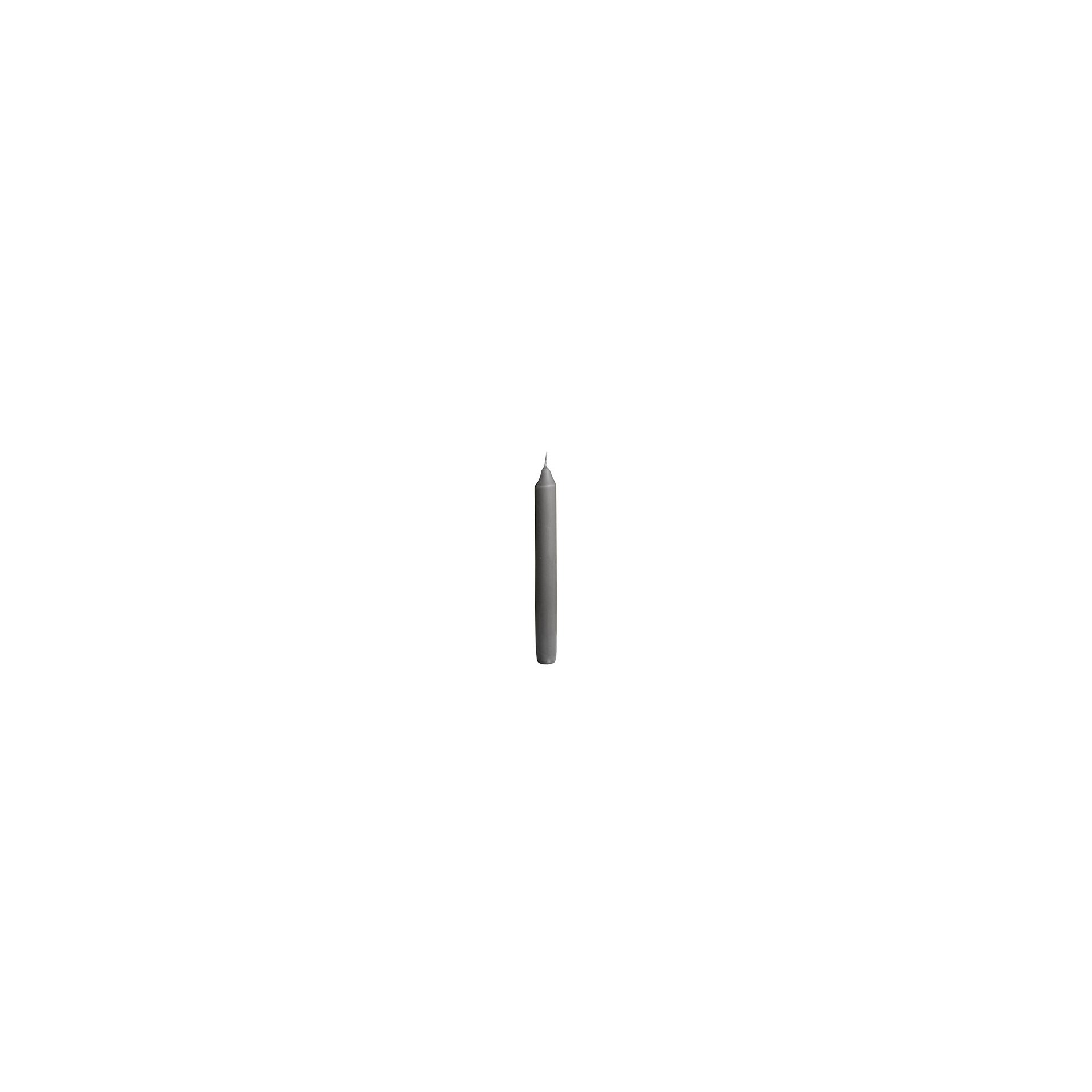Tafelkerzen Ø 2,1 cm · 19,6 cm grau Tafelkerzen Ø 2,1 cm · 19,6 cm grau